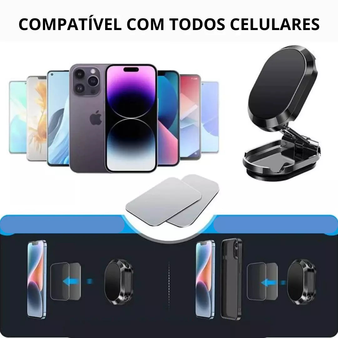 MagFix Premium: Suporte Magnético Veicular - PAGUE 1 LEVE 2 + + Fone Bluetooth