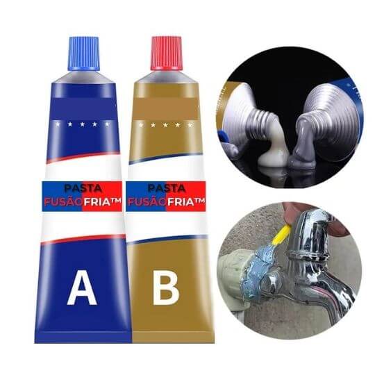 Solda FusãoFria™: Repare Metais de Forma Rápida e Fácil - BUMP