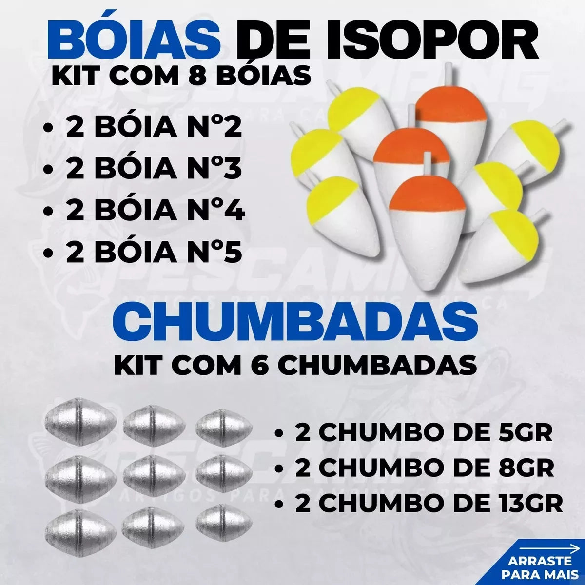 Kit Pesca Completo 2 Varas Fibra de Vidro e 2 Molinetes Leve com Linha Estojo e Maleta com Acessórios