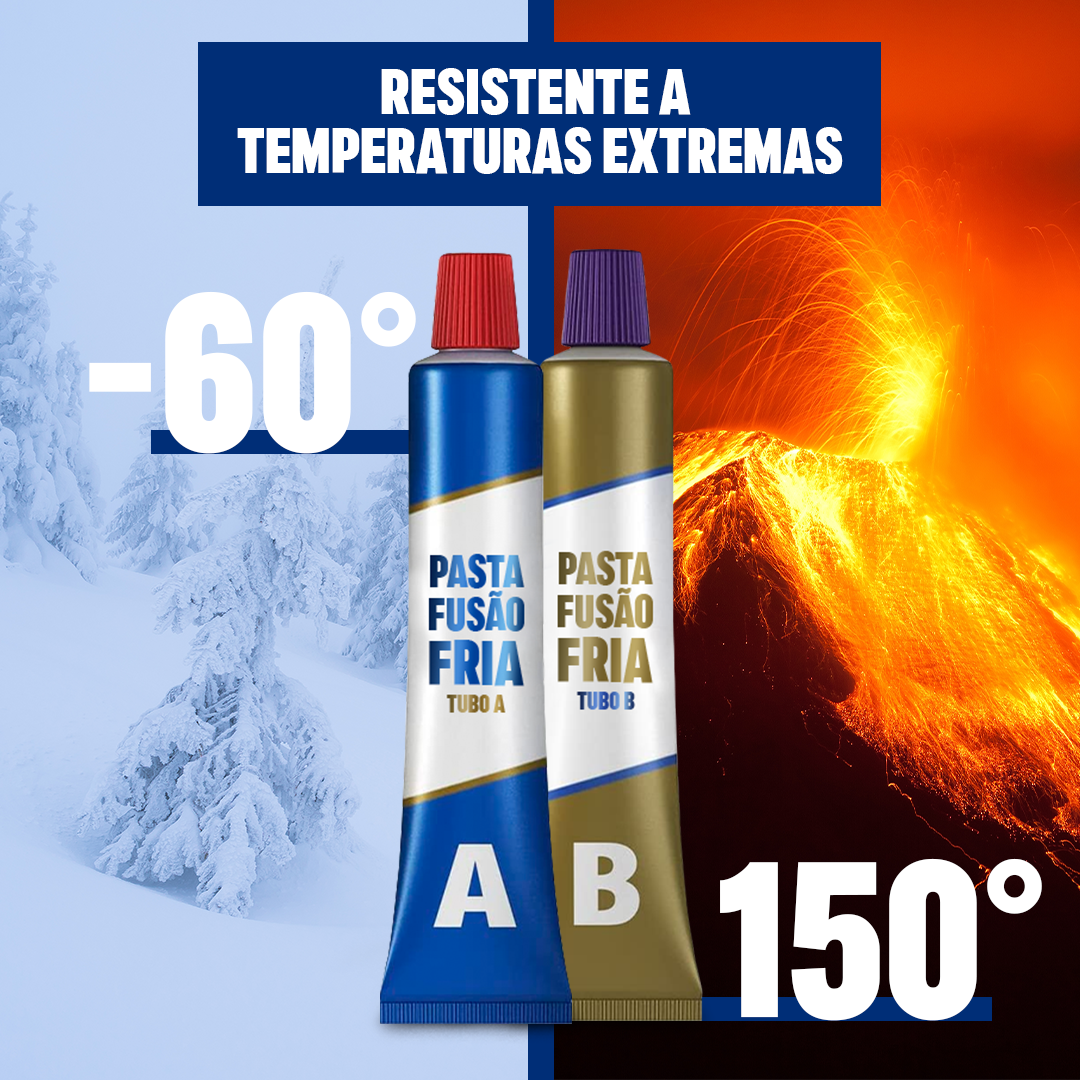 Solda FusãoFria™: Super Resistente + LEVE 2 Pague 1 - SOMENTE HOJE