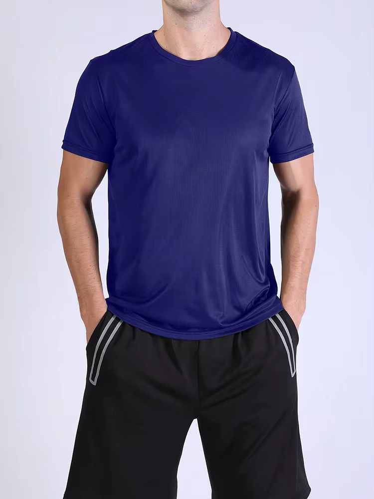 5PCS Camisa Respirável Simples