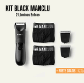 Kit Black Manclub Desmatador + Brinde Exclusivo
