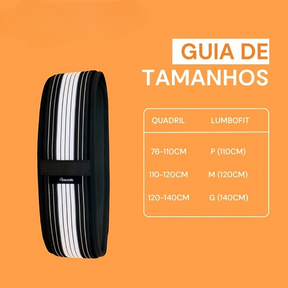 Cinto para dor nas costas - Lumbofit + Brinde Exclusivo