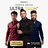 Kit 3 Camisas Ultra-Tech™ - Black Friday 🔥