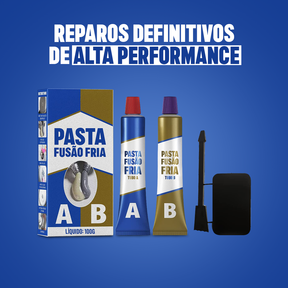 Solda FusãoFria™: Reparador Profissional Super Resistente + Pague1 LEVE 2