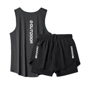 Conjunto Camisa sem Manga e Short