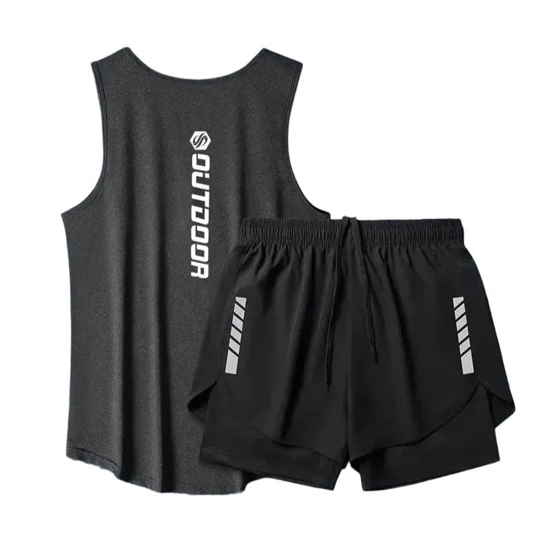 Conjunto Camisa sem Manga e Short