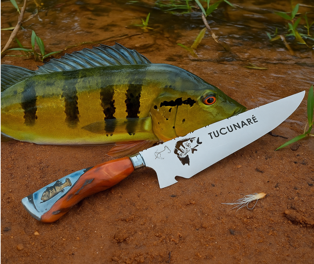 Carretilha de Pesca Daiwa 7.2:1 Anti Cabeleira + Brinde [Faca De Pesca]