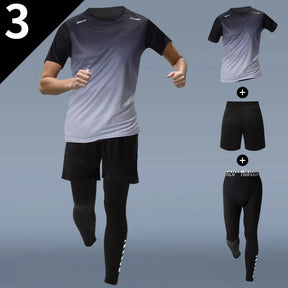 Conjunto Camisa, Calça e Short