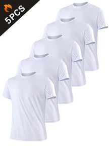 5PCS Camisa Respirável Simples