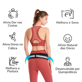 Cinto para dor nas costas - Lumbofit + Brinde Exclusivo